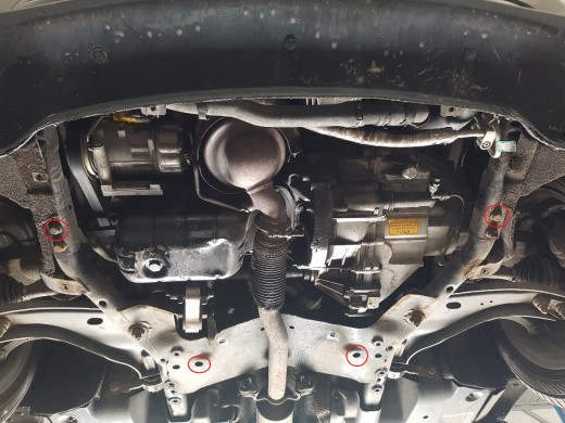 Oceľový kryt motora Mini Cooper R56 (2006-2014)Mini Cooper