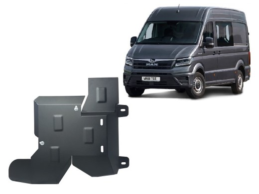 Oceľový kryt AdBlue Man TGE (2017-2020)Man Tge