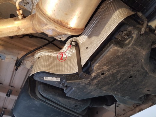 Oceľový kryt AdBlue Man TGE (2017-2020)Man Tge