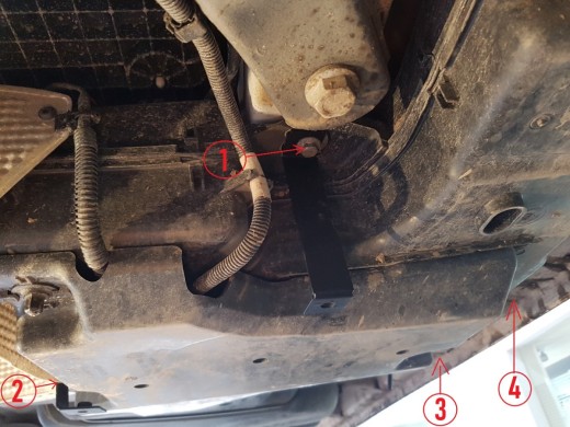 Oceľový kryt AdBlue Man TGE (2017-2020)Man Tge