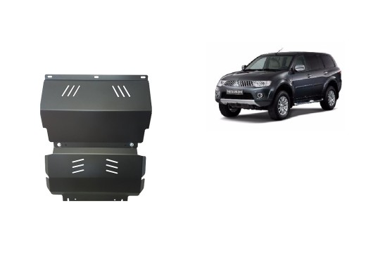 Oceľový kryt motora Mitsubishi Pajero Sport 2 (2008-2016)Mitsubishi Shogun Sport