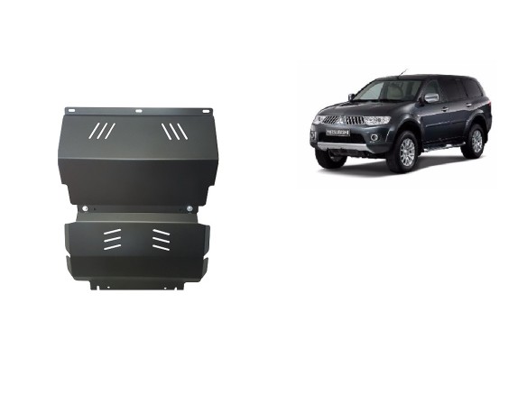 Oceľový kryt motora Mitsubishi Pajero Sport 2 (2008-2016)Mitsubishi Shogun Sport