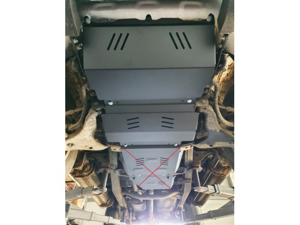 Oceľový kryt motora Mitsubishi Pajero Sport 2 (2008-2016)Mitsubishi Shogun Sport