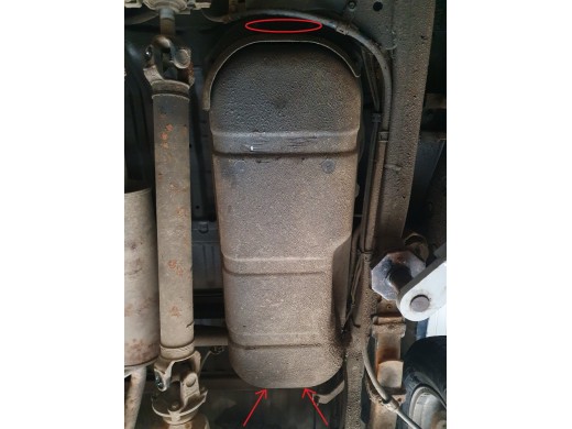 Oceľový kryt palivovej nádrže Mitsubishi L 200 (2015-2026)
