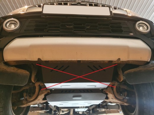 Oceľový kryt motora Mitsubishi L200 (2015-2025)Mitsubishi L200