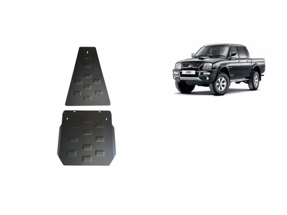 Oceľový kryt prevodovky a reduktora Mitsubishi L 200 (1998-2007)Mitsubishi L200