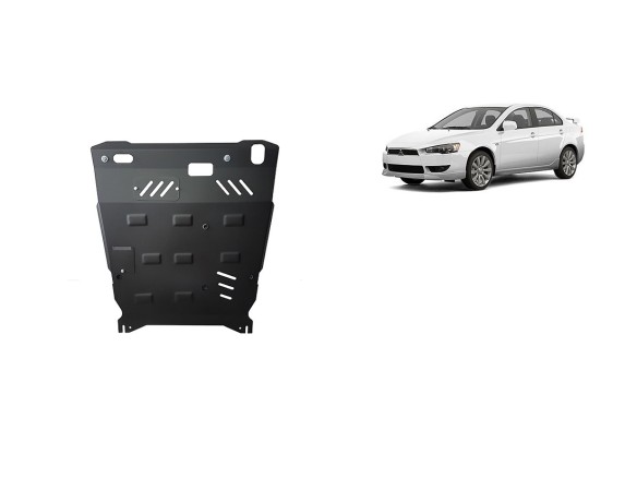 Oceľový kryt motora Mitsubishi Lancer (2007-2017)Mitsubishi Lancer