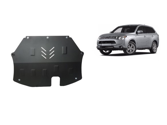 Oceľový kryt motora Mitsubishi Outlander (2012-2021)Mitsubishi Outlander