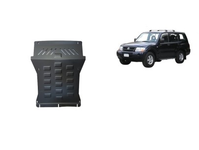 Oceľový kryt motora Mitsubishi Pajero 4 (V80, V90) (2007-2021)Mitsubishi Shogun
