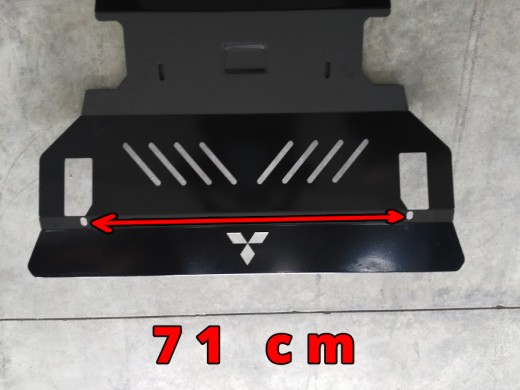 Oceľový kryt motora Mitsubishi Pajero 3 (V60, V70) (1999-2007)Mitsubishi Shogun