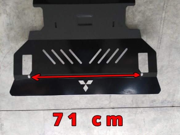 Oceľový kryt motora Mitsubishi Pajero 3 (V60, V70) (1999-2007)Mitsubishi Shogun