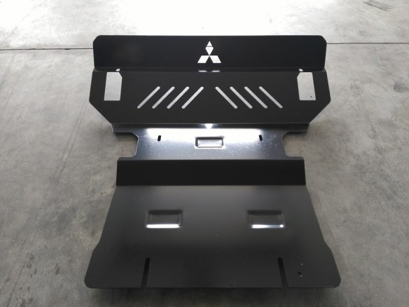 Oceľový kryt motora Mitsubishi Pajero 3 (V60, V70) (1999-2007)Mitsubishi Shogun