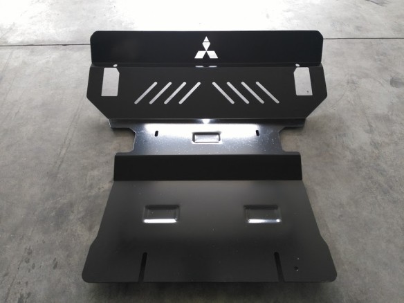 Oceľový kryt motora Mitsubishi Pajero 3 (V60, V70) (1999-2007)Mitsubishi Shogun