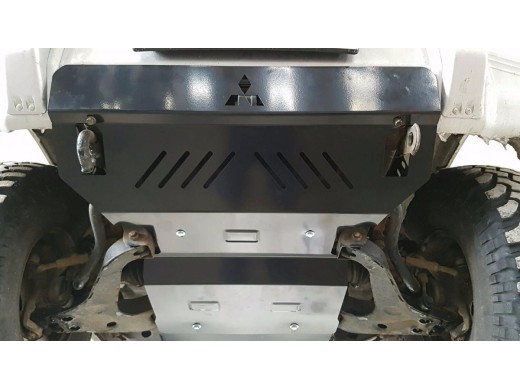 Oceľový kryt prevodovky Mitsubishi Pajero 3 (V60, V70) (1999-2007)Mitsubishi Shogun