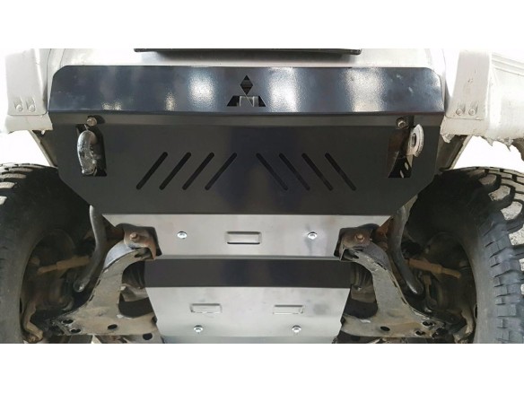 Oceľový kryt prevodovky Mitsubishi Pajero 3 (V60, V70) (1999-2007)Mitsubishi Shogun