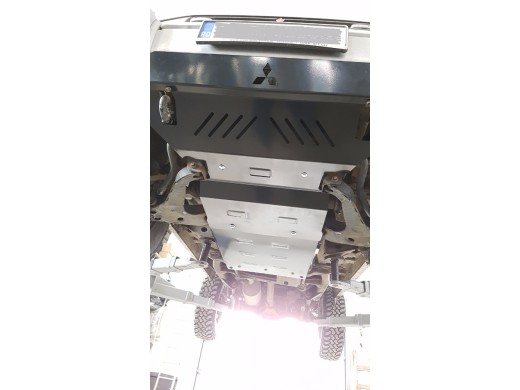 Oceľový kryt prevodovky Mitsubishi Pajero 4 (V80, V90) (2007-2021)Mitsubishi Shogun