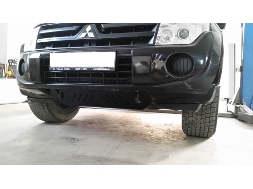 Oceľový kryt motora Mitsubishi Pajero 4 (V80, V90) (2007-2021)Mitsubishi Shogun