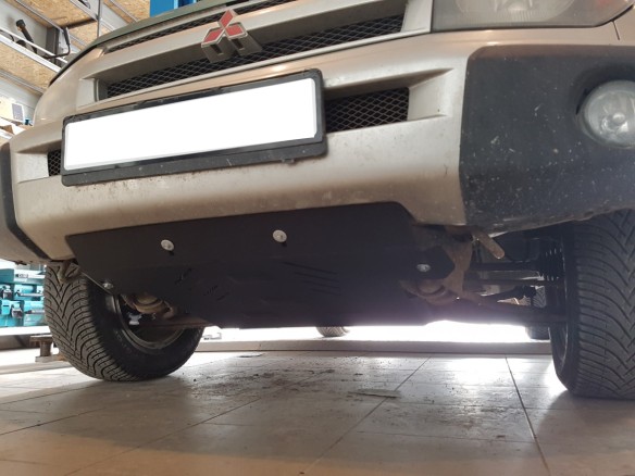 Oceľový kryt motora Mitsubishi Pajero Pinin (1997-2007)Mitsubishi Shogun Pinin