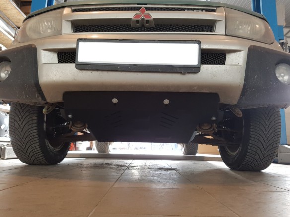 Oceľový kryt motora Mitsubishi Pajero Pinin (1997-2007)Mitsubishi Shogun Pinin