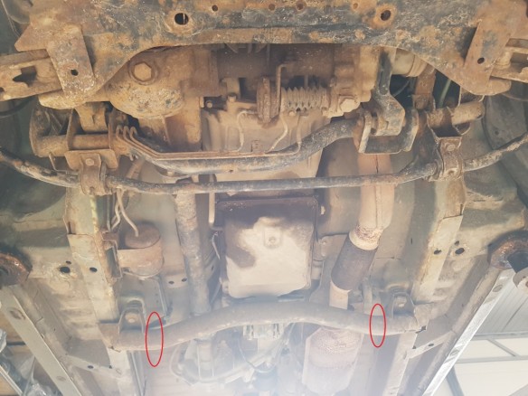 Oceľový kryt prevodovky Mitsubishi Pajero Pinin (1997-2007)Mitsubishi Shogun Pinin