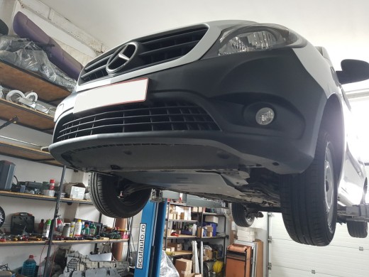 Oceľový kryt motora Nissan NV250 (2019-2021)Nissan NV250