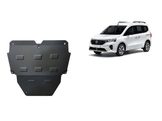 Oceľový kryt motora Nissan Townstar (2021-2025)Nissan Townstar