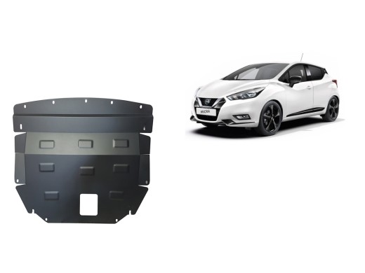 Oceľový kryt motora Nissan Micra (2016-2026)