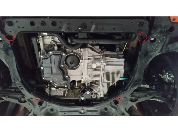 Oceľový kryt motora Nissan Micra (2016-2026)