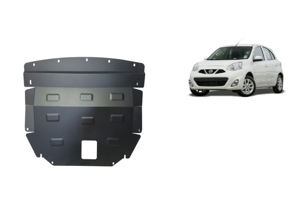 Oceľový kryt motora Nissan Micra (2010-2016)Nissan Micra