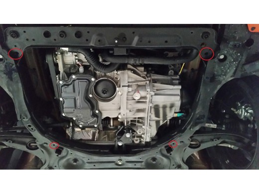 Oceľový kryt motora Nissan Micra (2010-2016)Nissan Micra