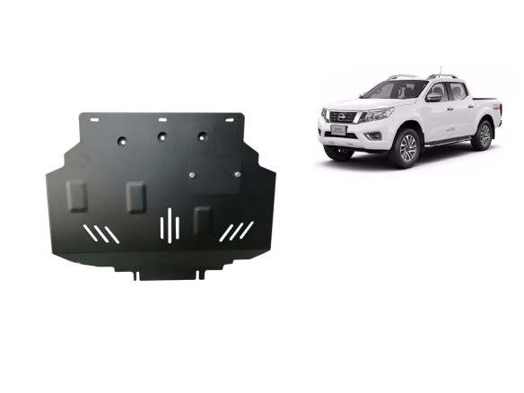 Oceľový kryt motora Nissan Navara NP300 - D23 (2015-2021)Nissan Navara NP300