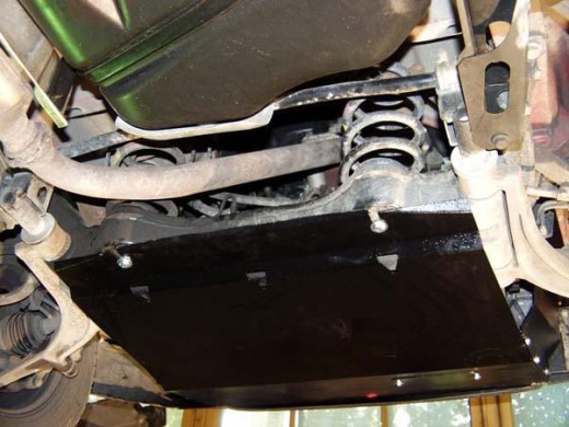 Oceľový kryt motora Nissan Interstar (1998-2010)Nissan Interstar