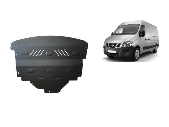 Oceľový kryt motora Nissan Interstar (2010-2025)Nissan Interstar