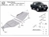 Oceľový kryt prevodovky Nissan Navara (2005-2015)