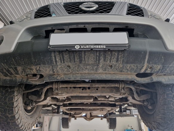 Oceľový kryt motora Nissan Navara (2005-2015)Nissan Navara