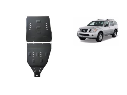 Oceľový kryt prevodovky a reduktora Nissan Pathfinder (2005-2015)