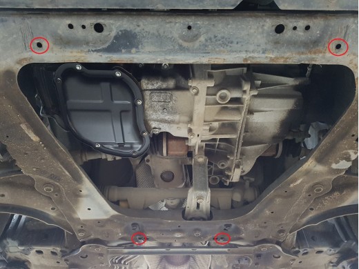 Oceľový kryt motora Nissan Pulsar (2012-2018)Nissan Pulsar