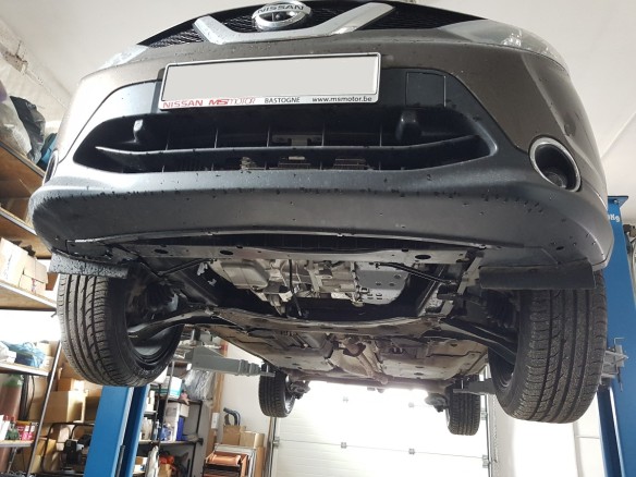 Oceľový kryt motora Nissan Qashqai J11 (2013-2021)Nissan Qashqai