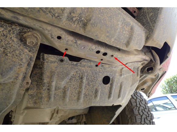 Oceľový kryt motora Nissan X-Trail T30 (2001-2007)