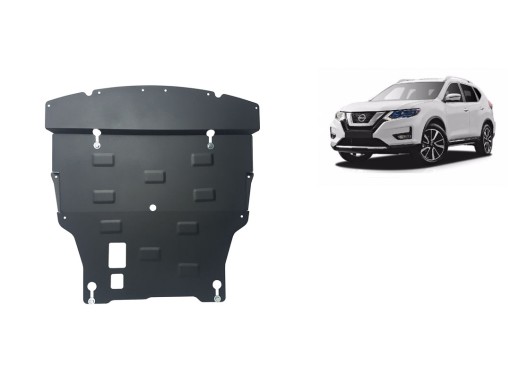 Oceľový kryt motora Nissan X-Trail T32 (2013-2022)Nissan X-Trail