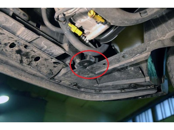 Oceľový kryt motora Peugeot 2008 (2013-2019)Peugeot 2008