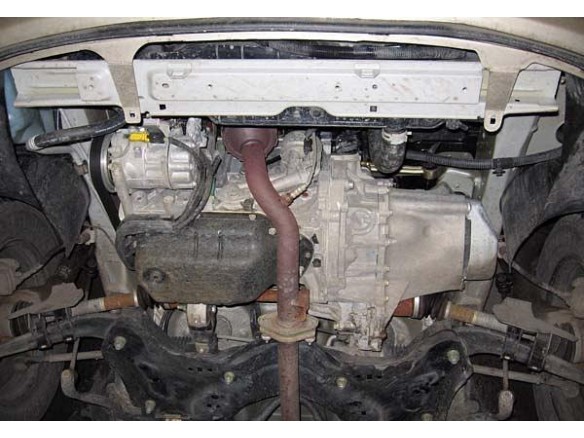 Oceľový kryt motora Peugeot 206 (1998-2012)Peugeot 206