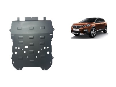Oceľový kryt motora Peugeot 3008 (2017-2024)