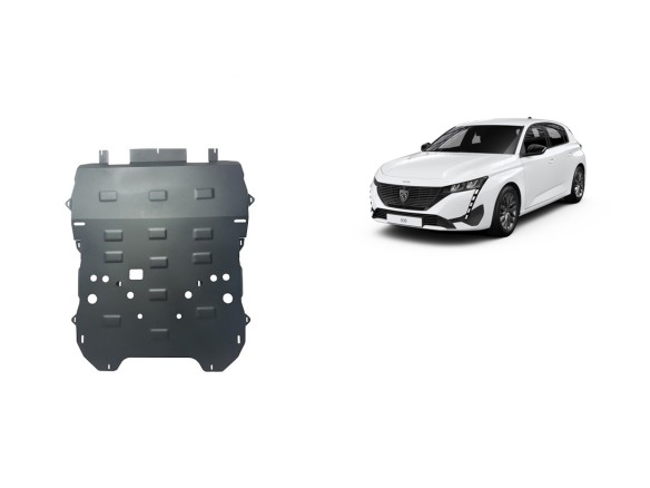 Oceľový kryt motora Peugeot 308 (2018-2025)Peugeot 308