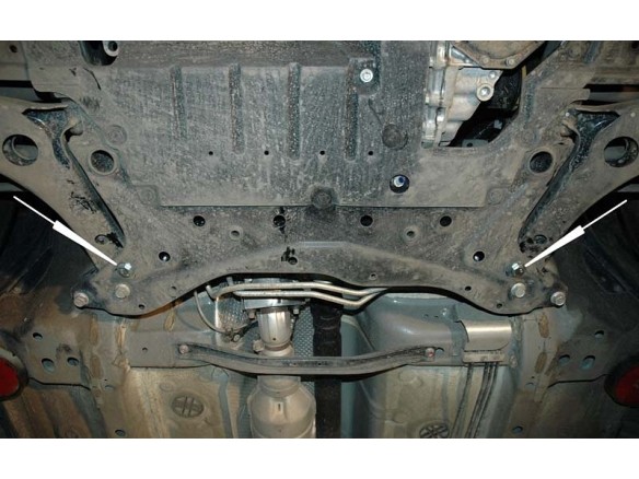 Oceľový kryt motora Peugeot 4007 (2007-2012)Peugeot 4007