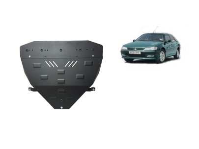 Oceľový kryt motora Peugeot 406 (1996-2004)