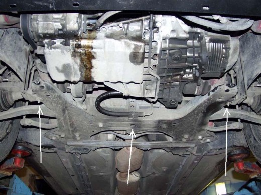 Oceľový kryt motora Peugeot 406 (1996-2004)Peugeot 406