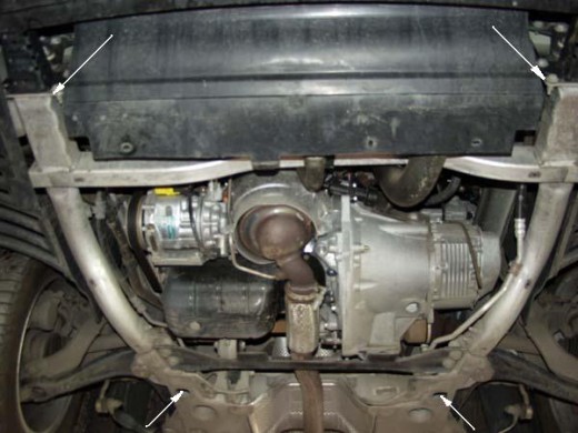 Oceľový kryt motora Peugeot 407 (2004-2011)Peugeot 407