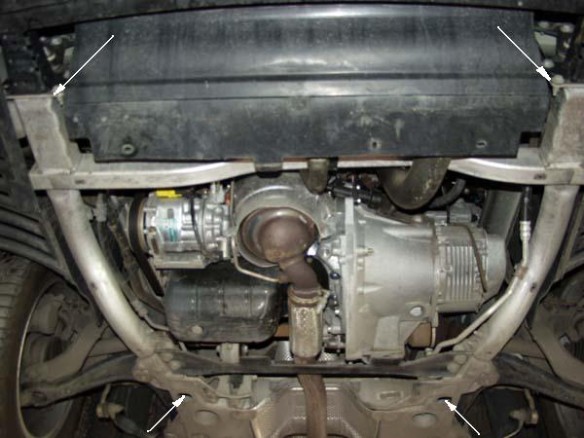 Oceľový kryt motora Peugeot 407 (2004-2011)Peugeot 407