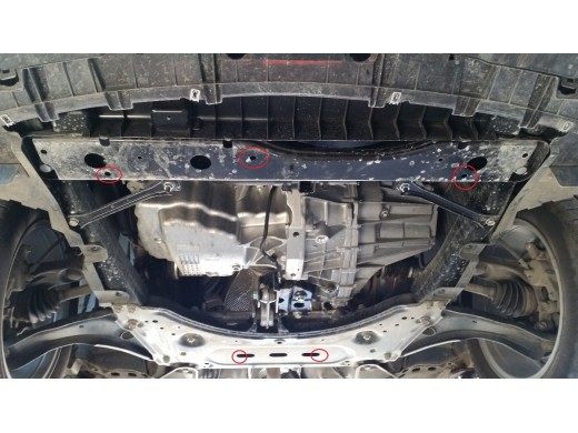 Oceľový kryt motora Renault Kadjar (2015-2022)Renault Kadjar